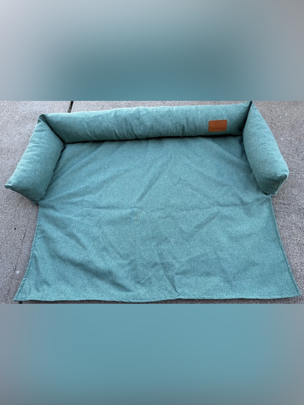 Teal Pet Couch Cover